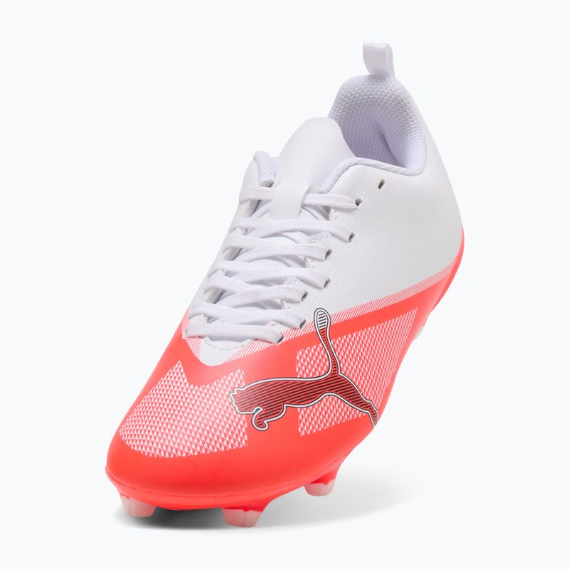 Scarpe da calcio bambino Puma Ultra 7 Play FG/AG Jr Ultra Red/Puma Black/Puma White 4
