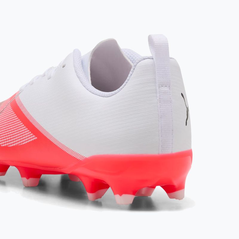 Scarpe da calcio bambino Puma Ultra 7 Play FG/AG Jr Ultra Red/Puma Black/Puma White 6