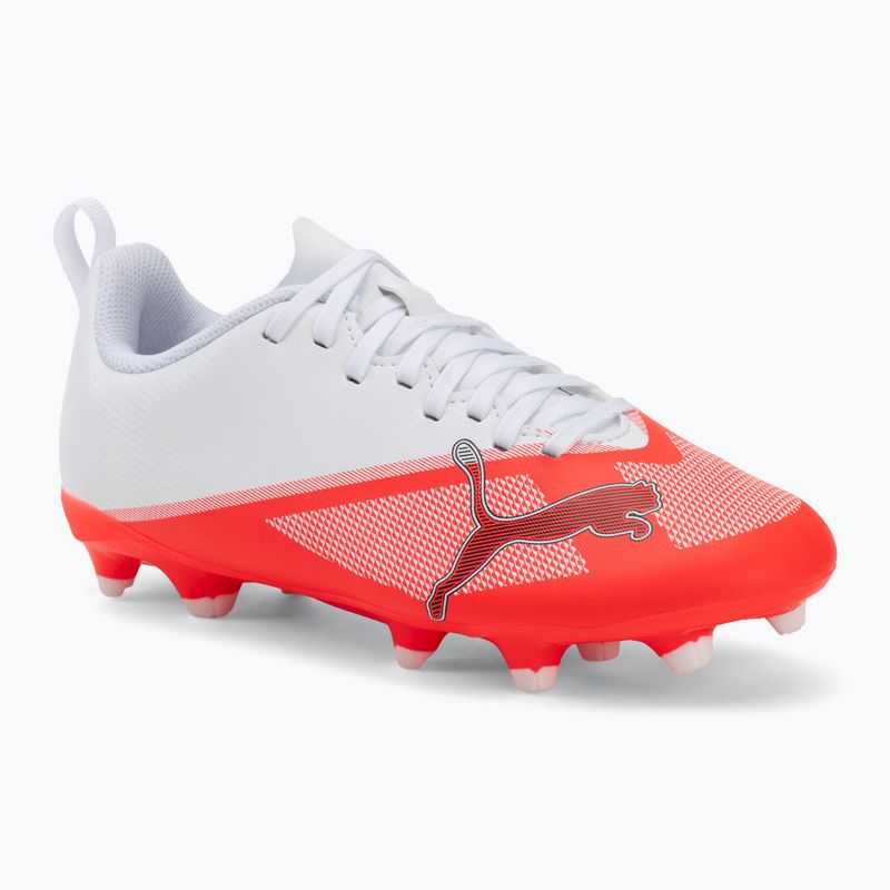 Scarpe da calcio bambino Puma Ultra 7 Play FG/AG Jr Ultra Red/Puma Black/Puma White