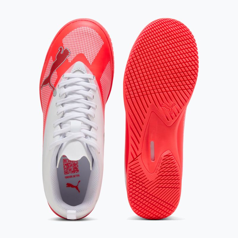 Scarpe da calcio bambino Puma Ultra 7 Play IT Jr Ultra Red/Puma Black/Puma White 5
