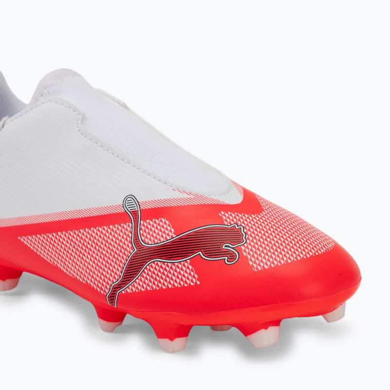 Scarpe da calcio bambino Puma Ultra 7 Play LL FG/AG Jr Ultra Red/Puma Black/Puma White 7