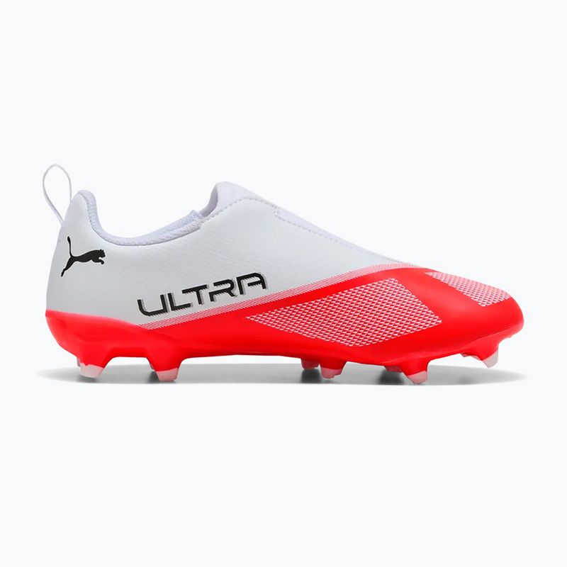 Scarpe da calcio bambino Puma Ultra 7 Play LL FG/AG Jr Ultra Red/Puma Black/Puma White 2