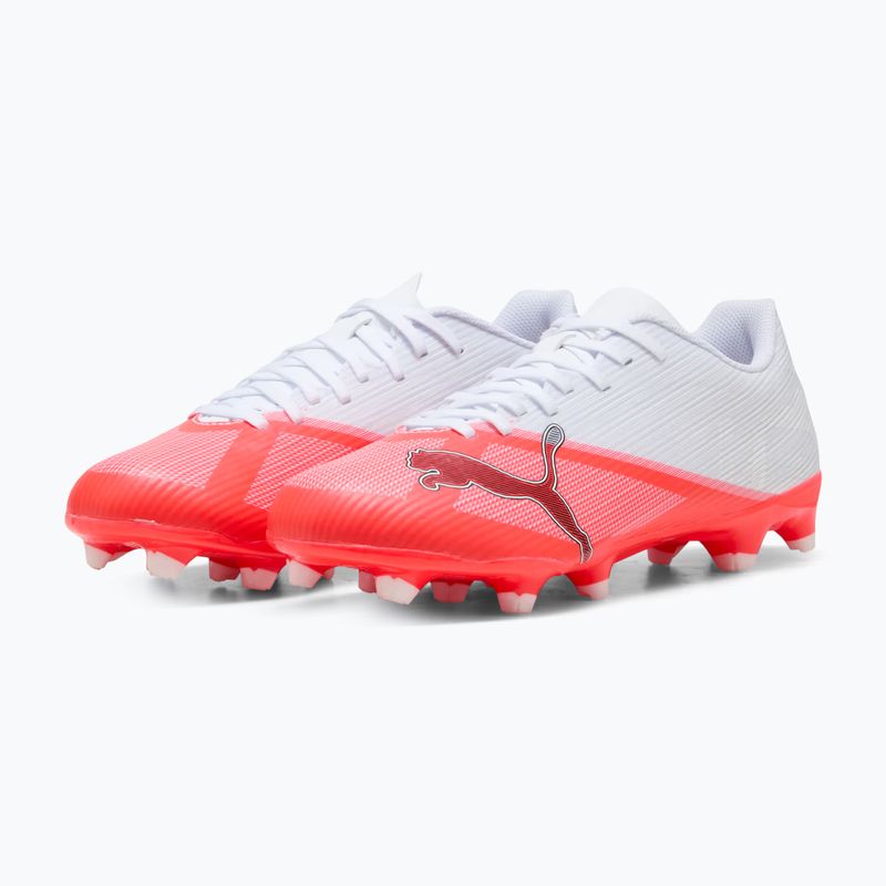 Scarpe da calcio PUMA Ultra 7 Play FG/AG ultra red/puma black/puma white 3