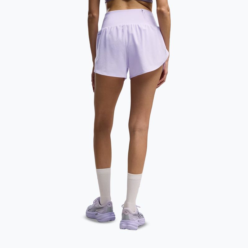 Pantaloncini da corsa da donna PUMA Dream Run 3" DryCELL light lavender 3