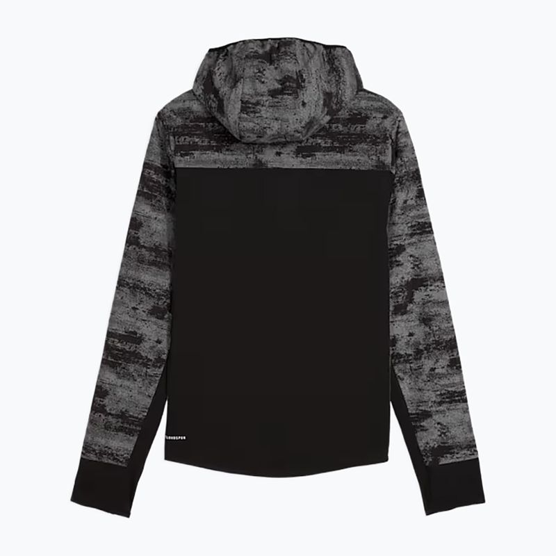 Giacca da corsa da uomo PUMA Run Brightstride AOP Primaloft puma black 6