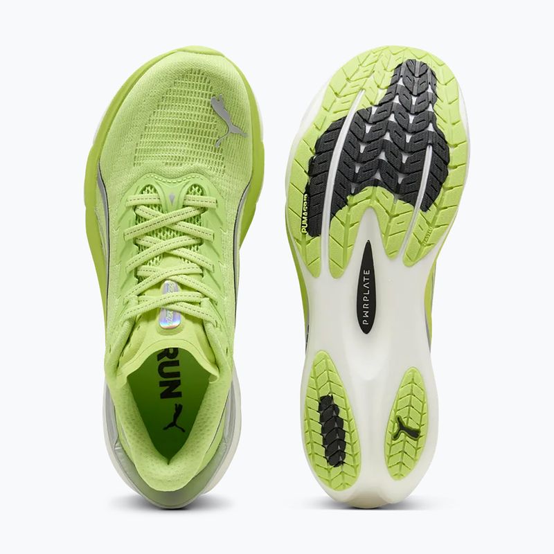 Scarpe da corsa donna PUMA Deviate Nitro 4 sunny lime/puma silver 4