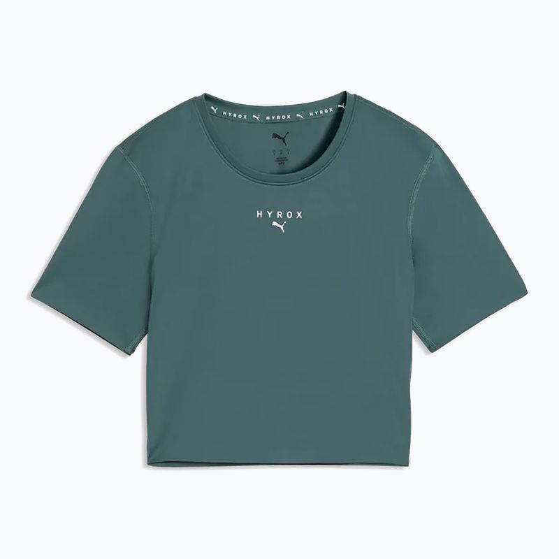 Maglia da allenamento donna Puma Hyrox Pwrmode Crop herb garden 4
