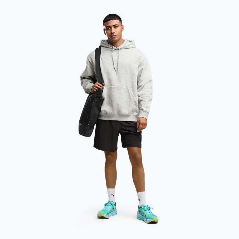 Felpa da uomo PUMA x HYROX Heavyweight Hoodie grigio chiaro 2