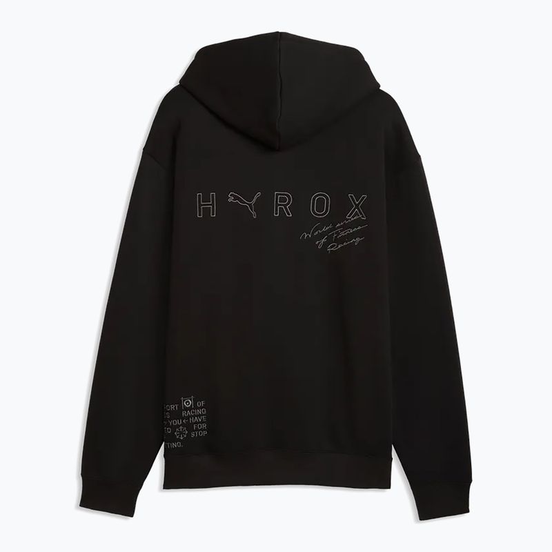 Felpa da uomo Puma Hyrox Heavyweight Hoodie puma black 5