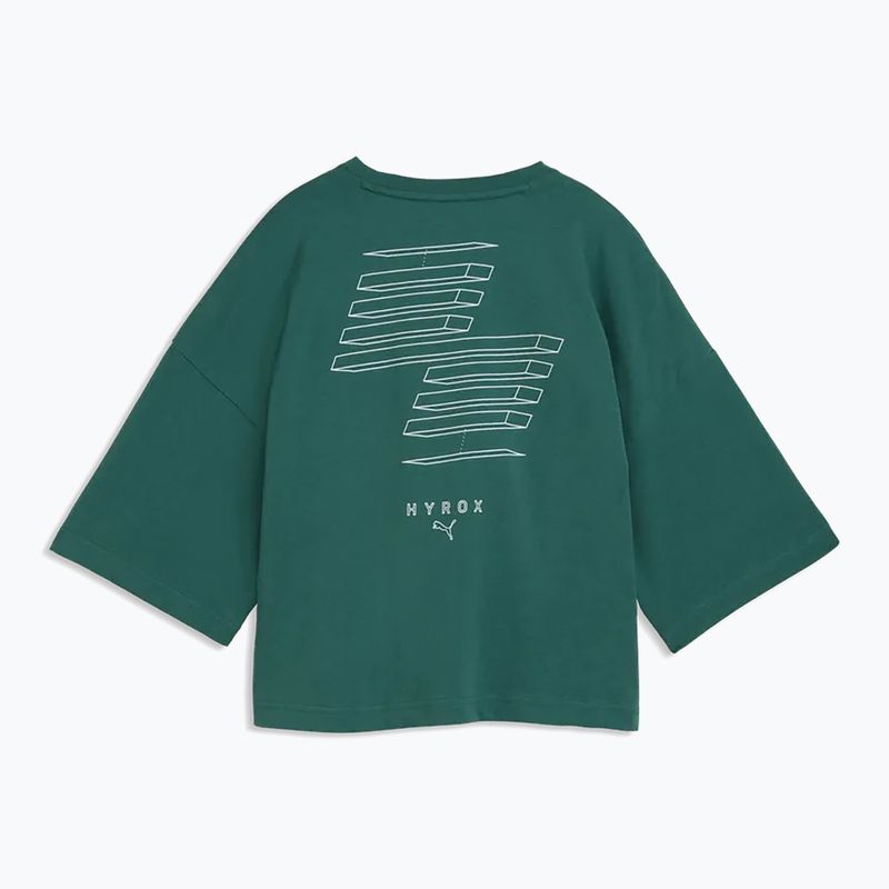 Maglia da allenamento donna Puma Hyrox Cropped Lifestyle herb garden 5