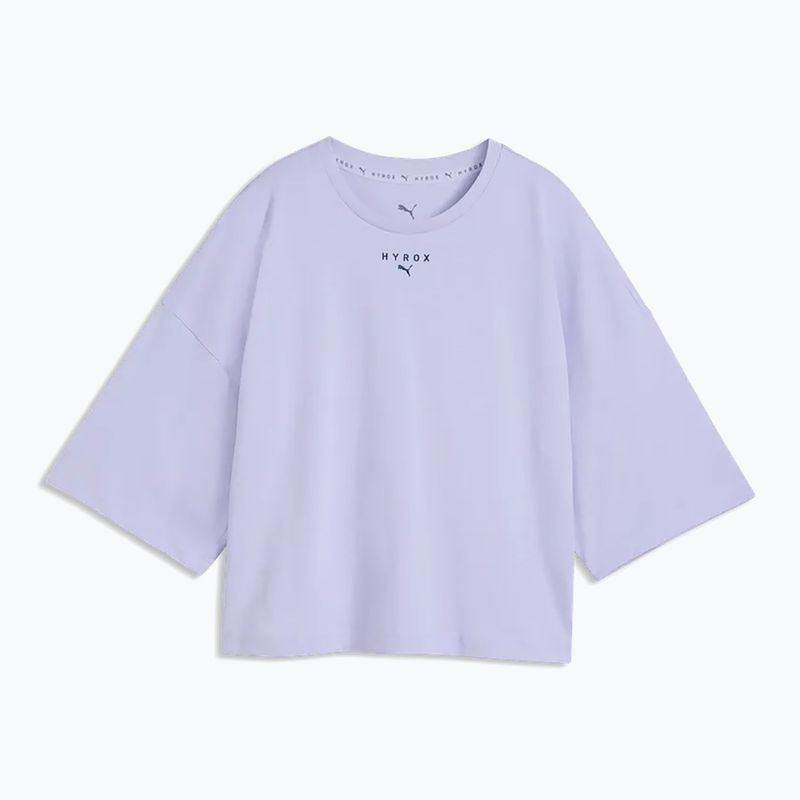 Maglia da allenamento donna Puma Hyrox Cropped Lifestyle light violet 4