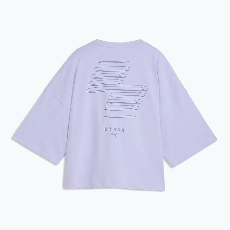 Maglietta da allenamento donna PUMA x HYROX Cropped Lifestyle light violet 5