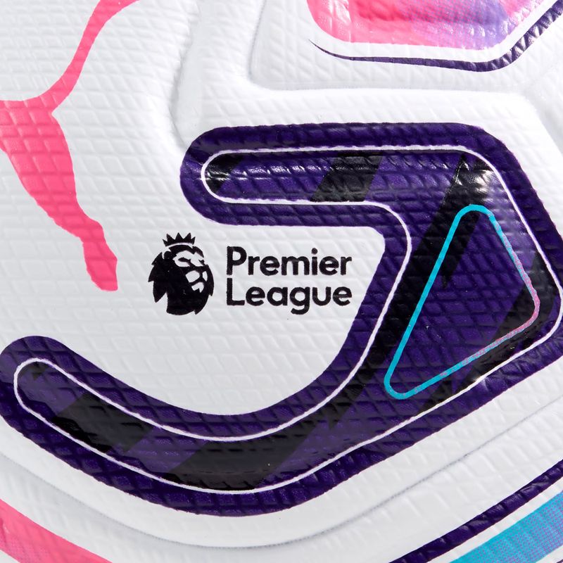 Palla da calcio PUMA Stellar Nitro Ultimate PL Reactivity puma white/red/purple/blue/pink 3