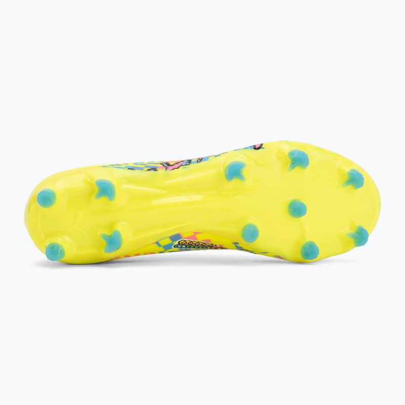 Scarpe da calcio PUMA Ultra Nitro 7 Match Advanced Level FG/AG puma white/blue glimmer/pink glimmer/yellow alert 4