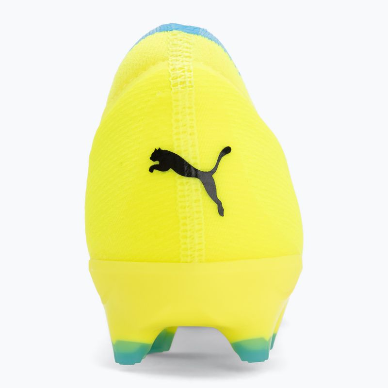 Scarpe da calcio PUMA Ultra Nitro 7 Match Advanced Level FG/AG puma white/blue glimmer/pink glimmer/yellow alert 6