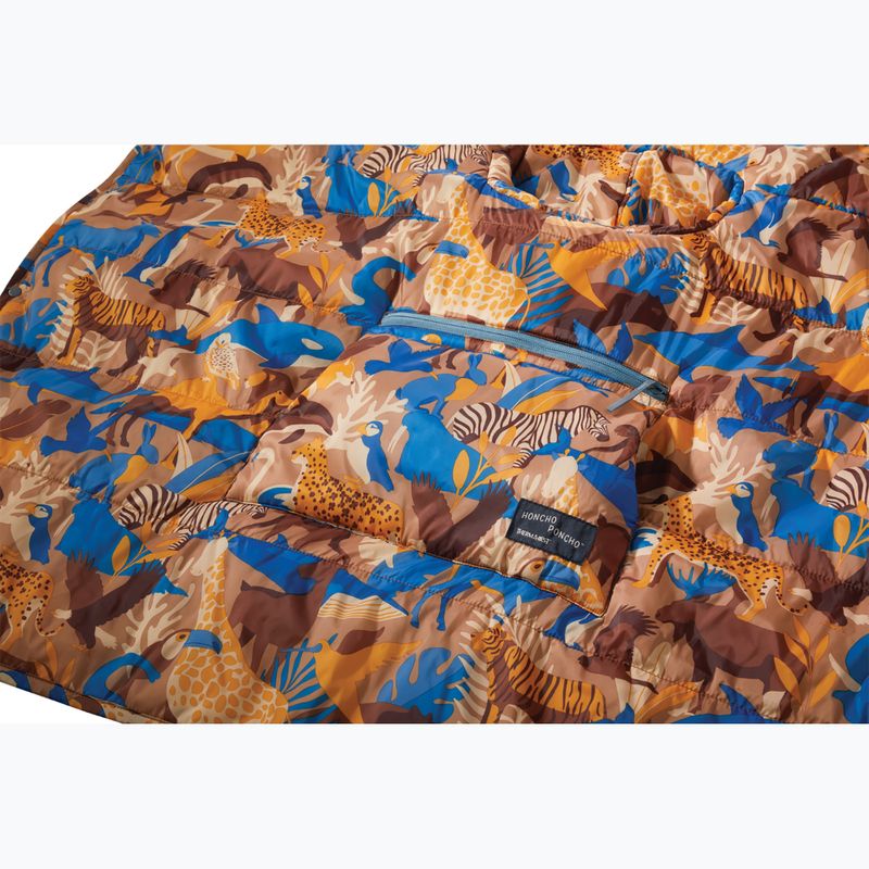 Mantella da trekking per bambini Therm-a-Rest Honcho con stampa animale 3