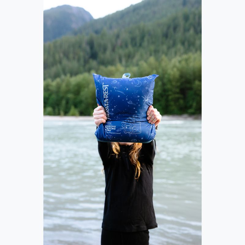 Mantellina da trekking Therm-a-Rest per bambini Honcho con stampa spaziale 12