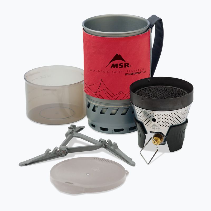 MSR WindBurner Personal Stove System 1.0 rosso 2