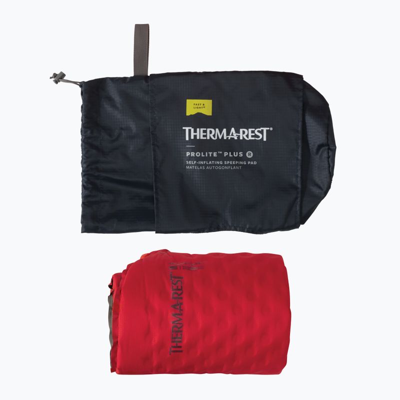 Therm-A-Rest ProLite Plus R tappetino autogonfiante cayenne 4