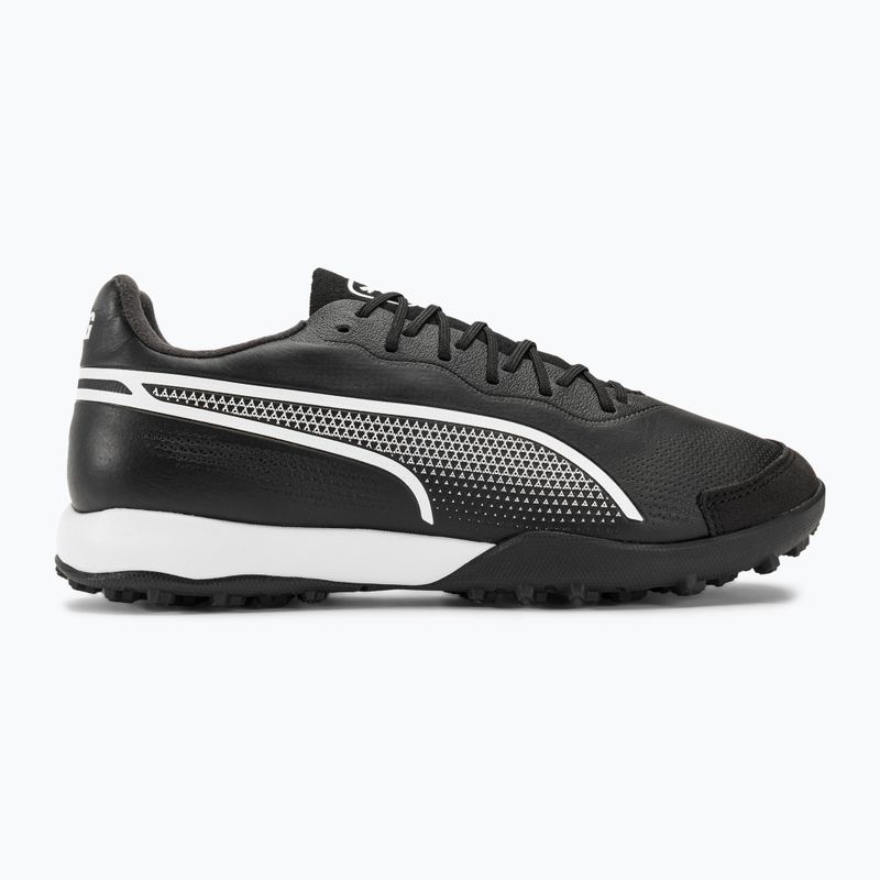 Scarpe da calcio da uomo PUMA King Pro TT puma nero/puma bianco 2