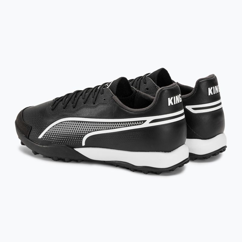 Scarpe da calcio da uomo PUMA King Pro TT puma nero/puma bianco 3