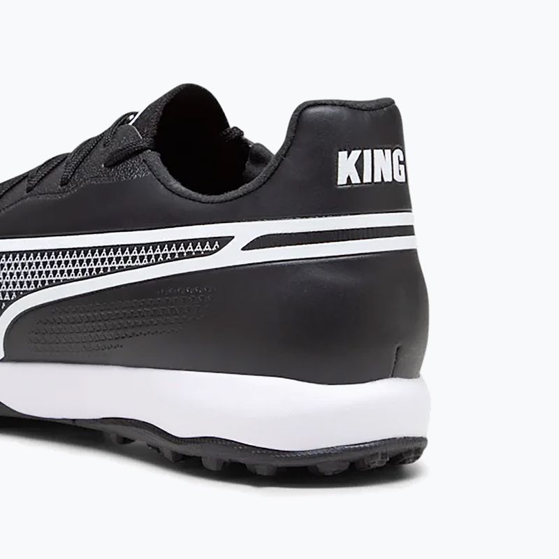 Scarpe da calcio da uomo PUMA King Pro TT puma nero/puma bianco 14