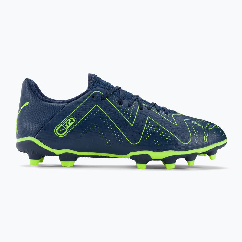 PUMA Future Play FG/AG scarpe da calcio uomo blu persiano/verde 2