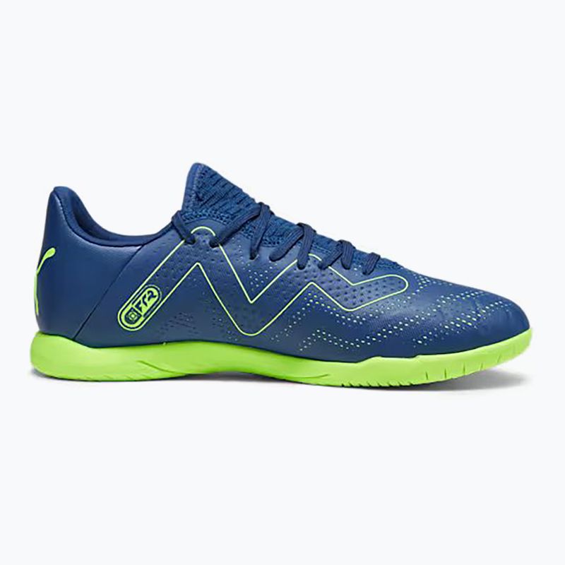 PUMA Future Play IT scarpe da calcio uomo blu persiano/verde 8