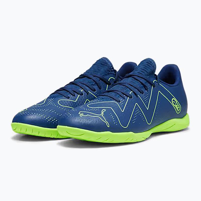 PUMA Future Play IT scarpe da calcio uomo blu persiano/verde 9