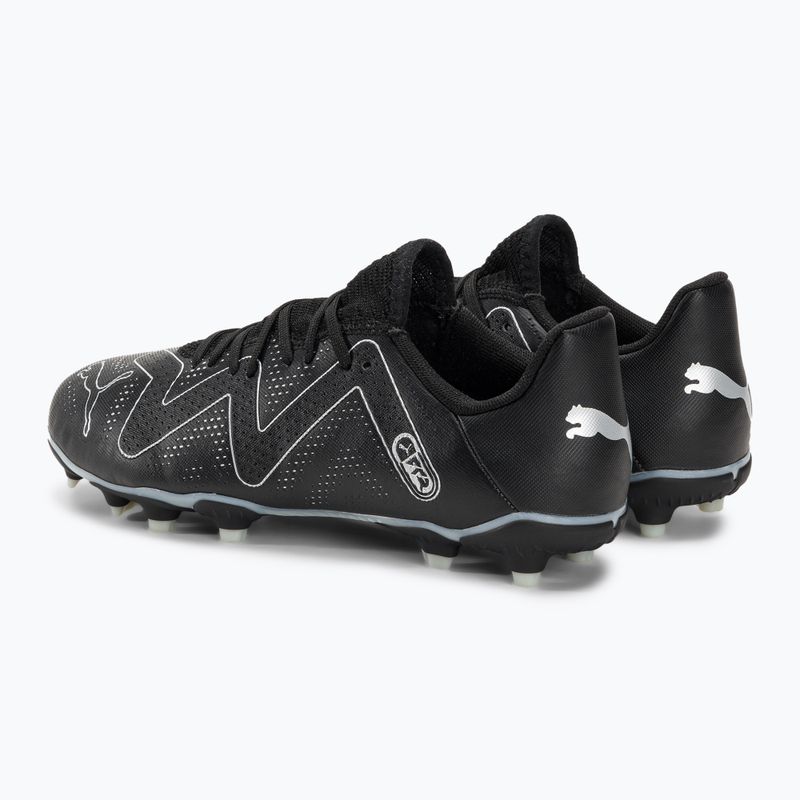 Scarpe da calcio per bambini PUMA Future Play FG/AG puma nero/puma argento 3