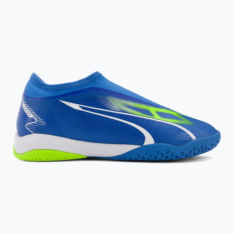 PUMA Ultra Match LL IT + Mid scarpe da calcio per bambini ultra blu/puma bianco/verde 2