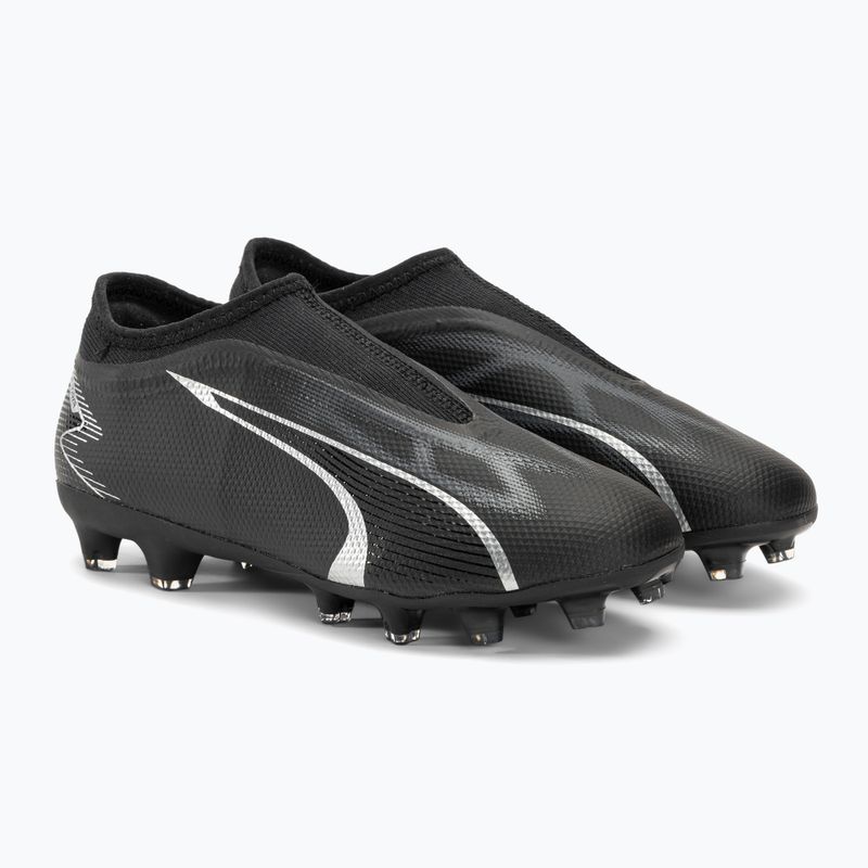 PUMA Ultra Match LL FG/AG scarpe da calcio per bambini puma nero/asfalto 4