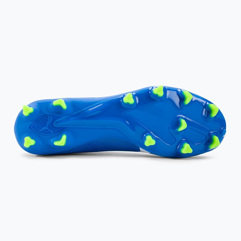 Scarpe da calcio da uomo PUMA Ultra Match+ LL FG/AG blu ultra/puma bianco/verde 5