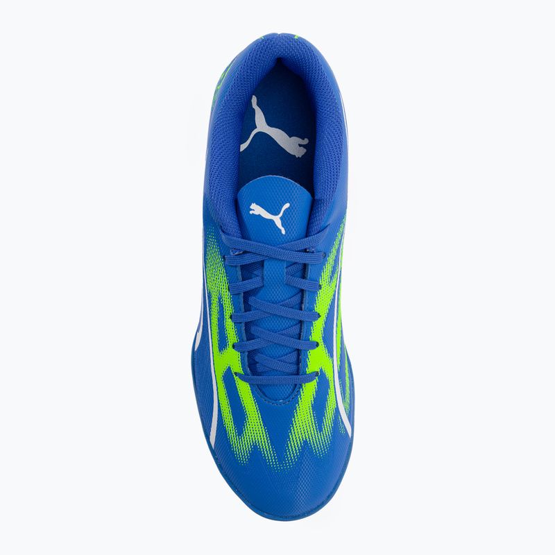 Scarpe da calcio PUMA Ultra Play TT da uomo ultra blu/puma bianco/verde 6