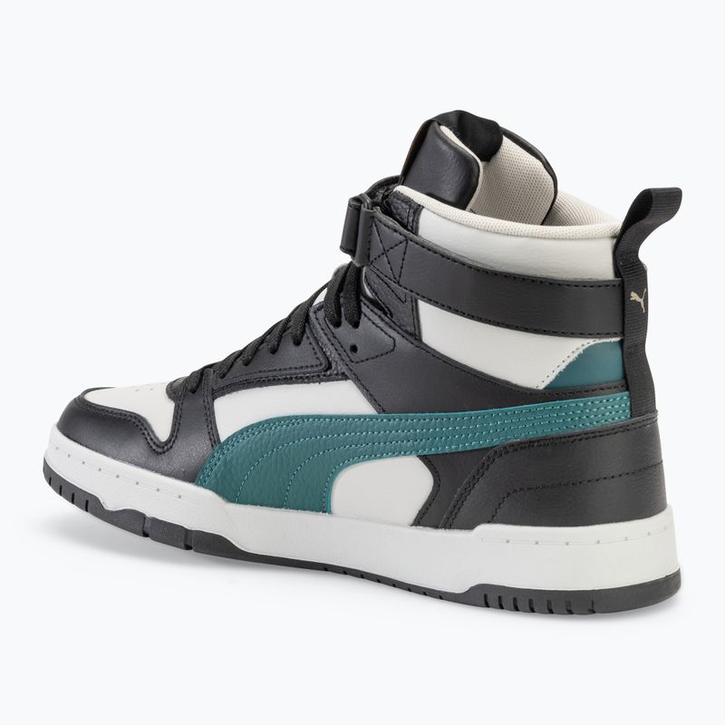 PUMA RBD Game scarpe cool grigio chiaro/malachite/puma nero/puma oro 3