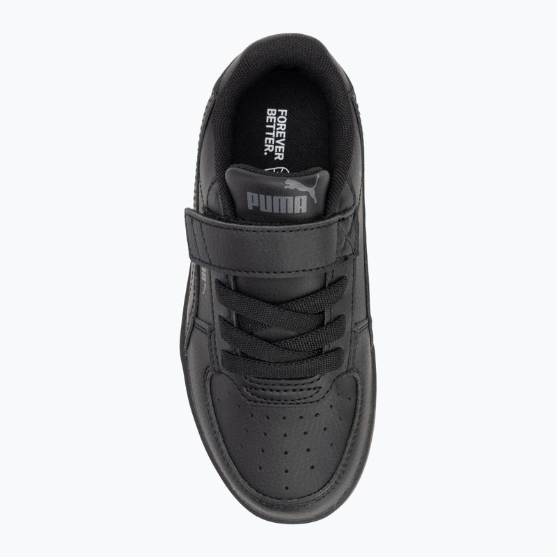 PUMA Caven 2.0 scarpe da bambino puma nero/grigio scuro freddo 5