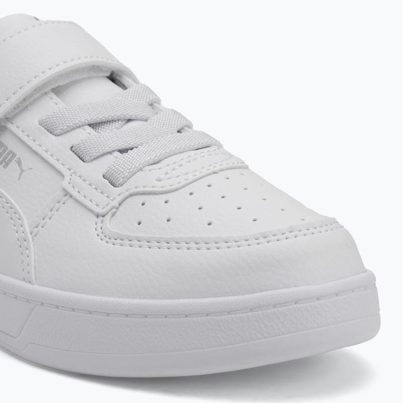 PUMA Caven 2.0 scarpe da bambino puma bianco/puma argento/puma nero 7