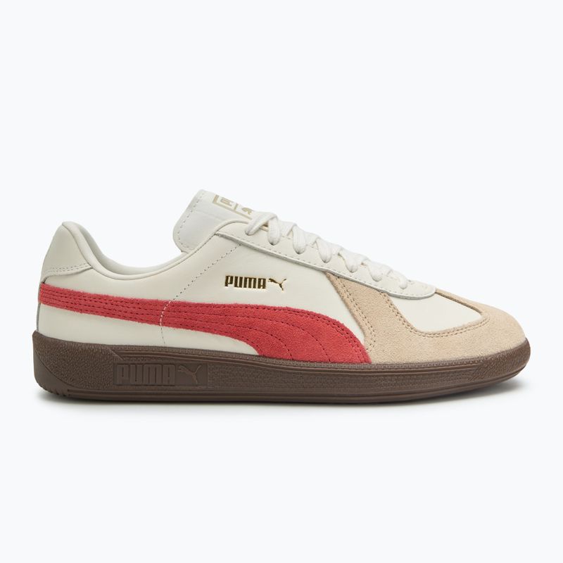 Scarpe PUMA Army Trainer bianco caldo/granata/rossoastro 2