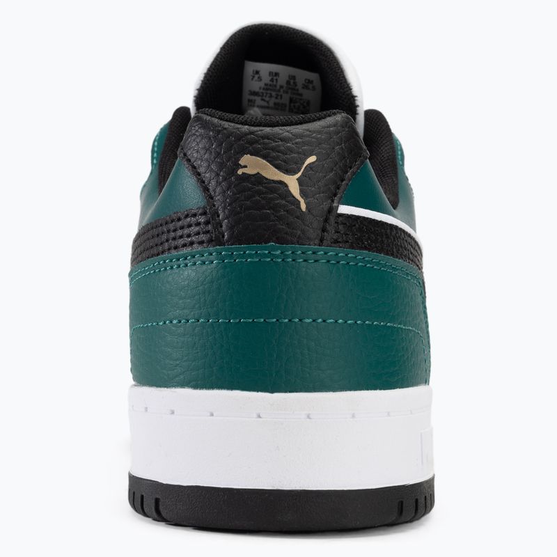 PUMA RBD Game Low scarpe puma bianco/puma nero/malachite/puma oro 6