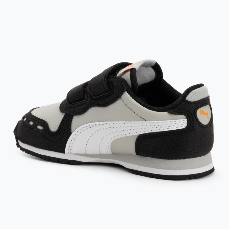 PUMA Cabana Racer SL 20 V Inf scarpe da bambino grigio cenere/puma bianco/puma nero 3