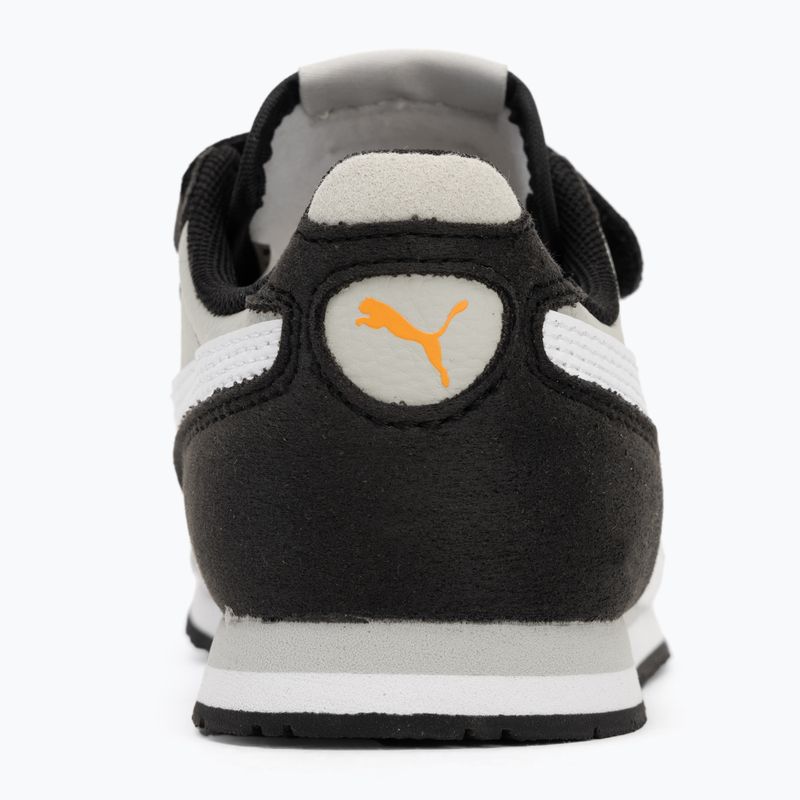 PUMA Cabana Racer SL 20 V PS scarpe junior grigio cenere/puma bianco/puma nero 6