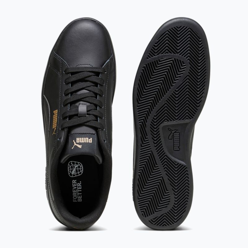 Scarpe PUMA Puma Smash 3.0 L puma nero/puma oro/puma nero 4