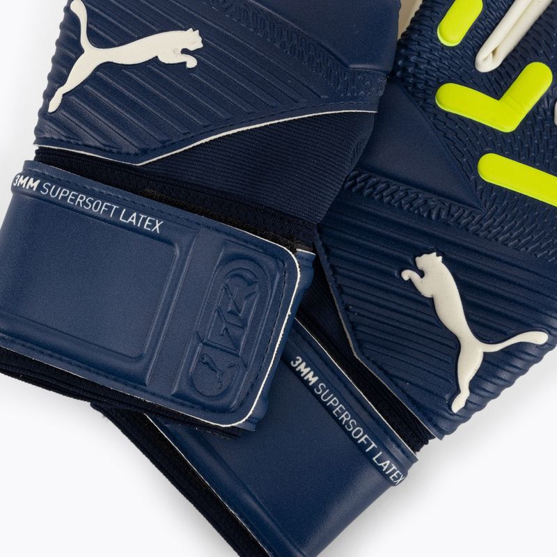 PUMA Future Match NC guanti da portiere blu persiano/verde 3