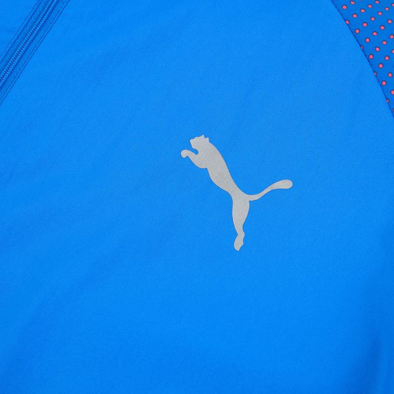 Giacca da corsa da uomo Puma Run Favorite Woven Jacket blue/fire orchid 3