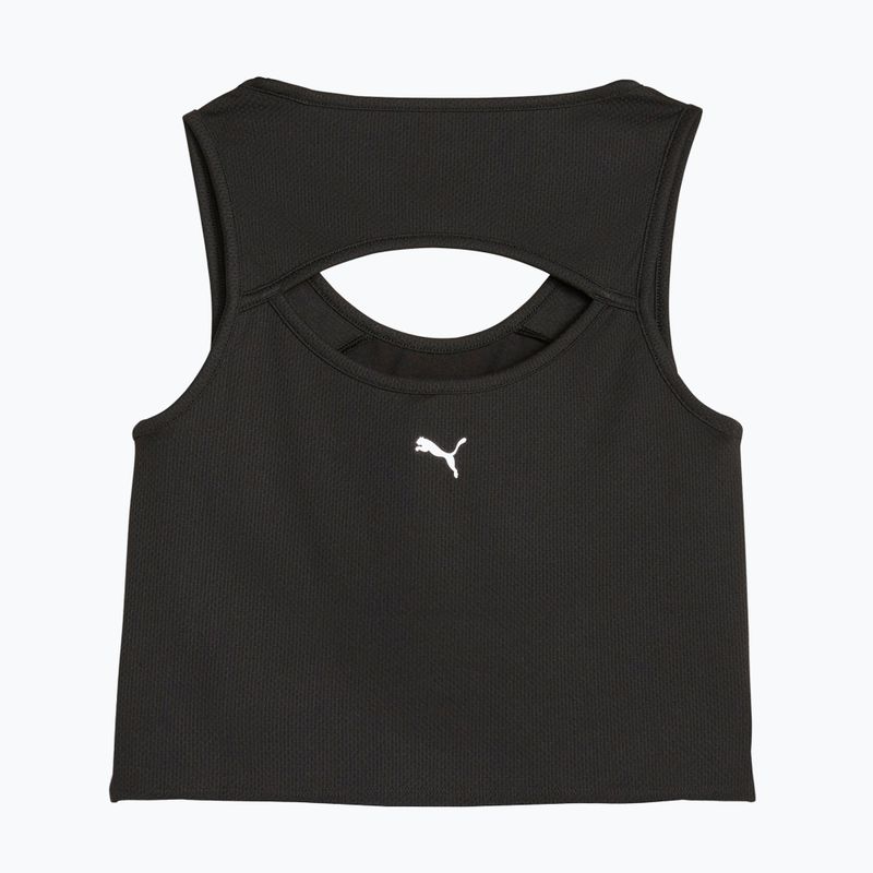 Top da allenamento donna PUMA Fit Skimmer Tank puma nero 4