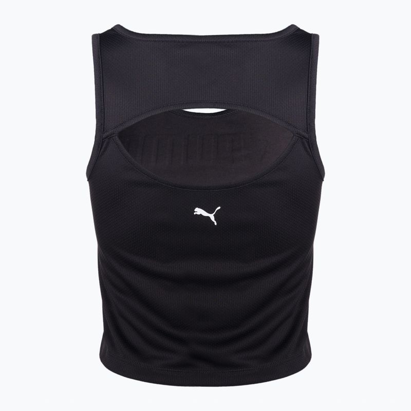 Top da allenamento donna PUMA Fit Skimmer Tank puma nero 2