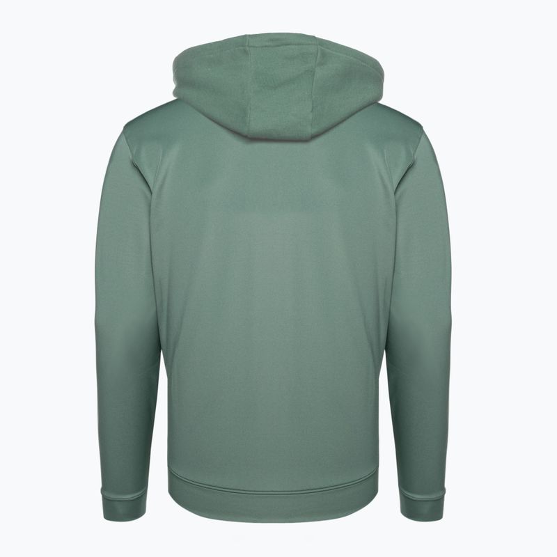 Felpa da allenamento da uomo PUMA Fit Double Knit FZ Hoodie eucalipto 2