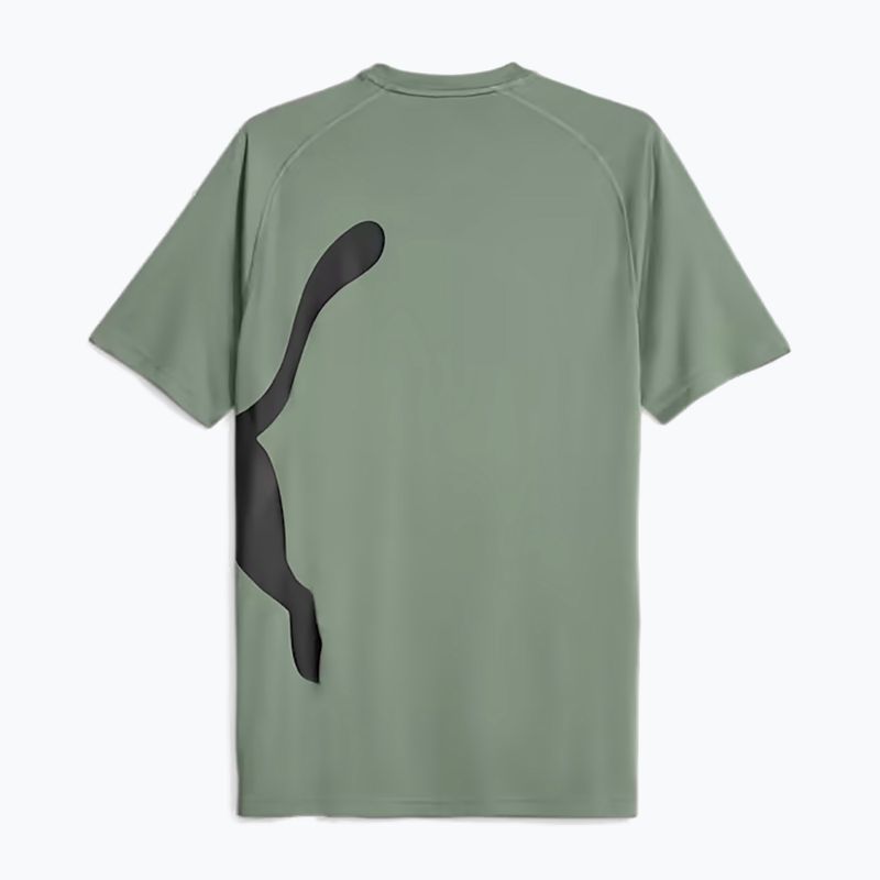 Maglia da allenamento da uomo PUMA Train All Day Big Cat eucalipto/puma nero 2