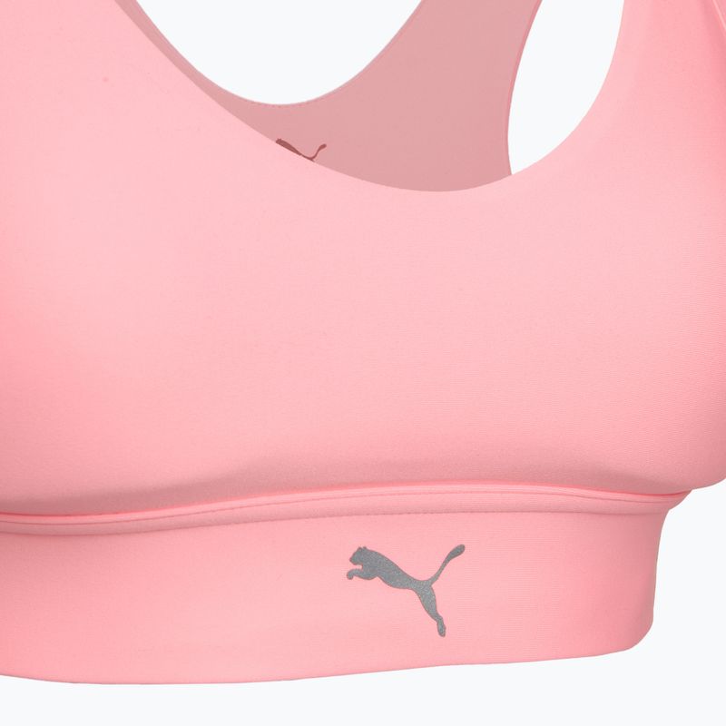 Reggiseno sportivo da running Puma High Impact Ultraform Running Bra pink 3