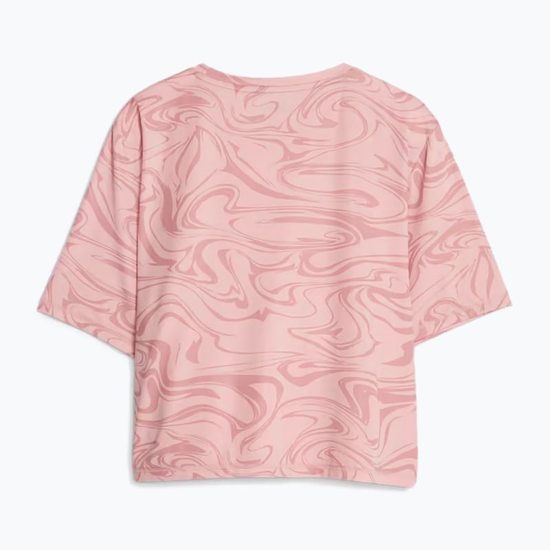 Maglietta da allenamento da donna PUMA Train Favorite Aop Crop future rosa 2